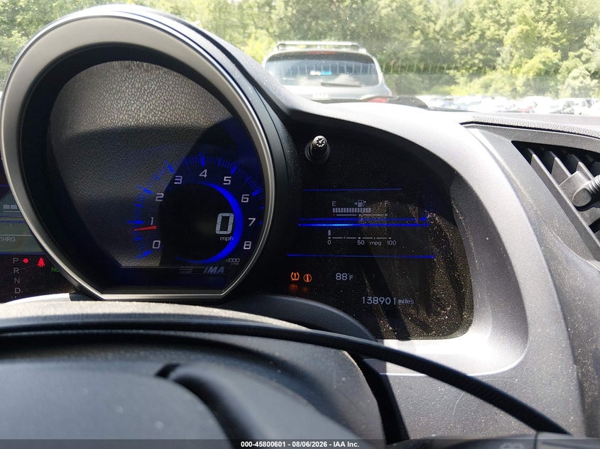 HONDA CR-Z 2012 VIN JHMZF1D60CS003451