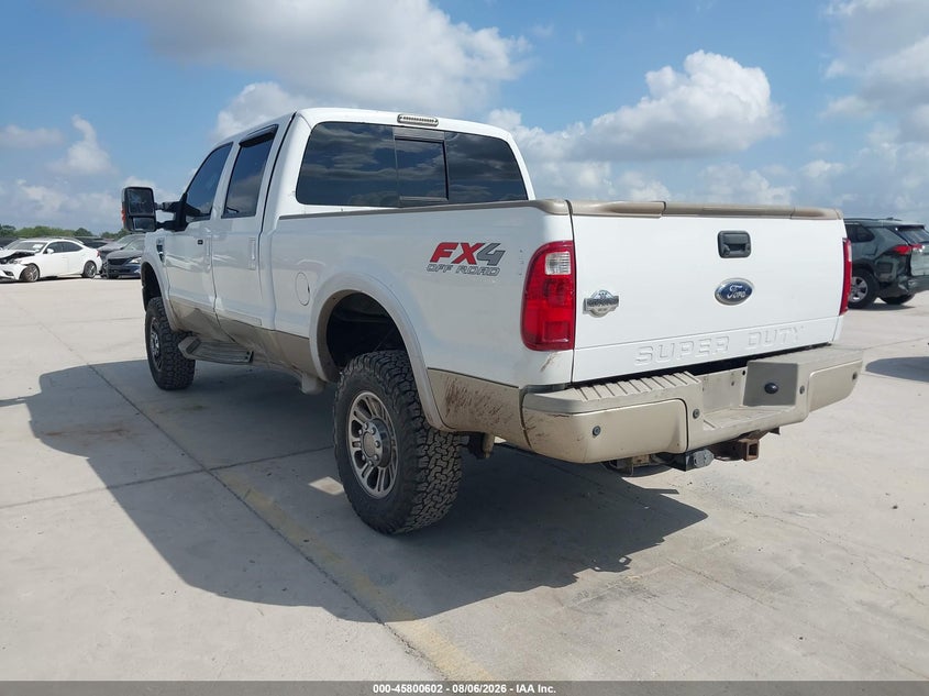 Vin: 1ftsw2b5xaeb30447, lot: 46299433, ford super duty f-250 srw cabelas/king ranch/lariat/xl/xlt 20103