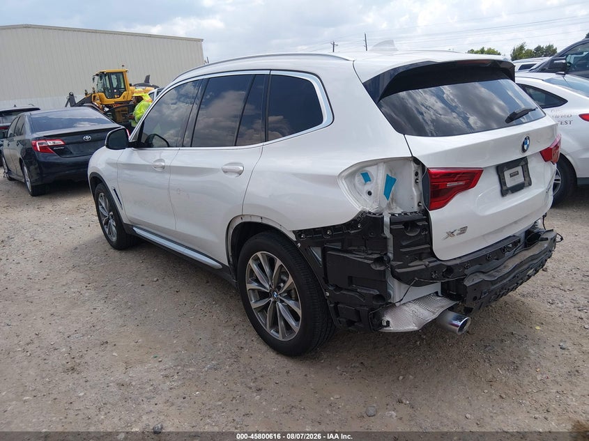 2019 BMW X3 auction photo 3