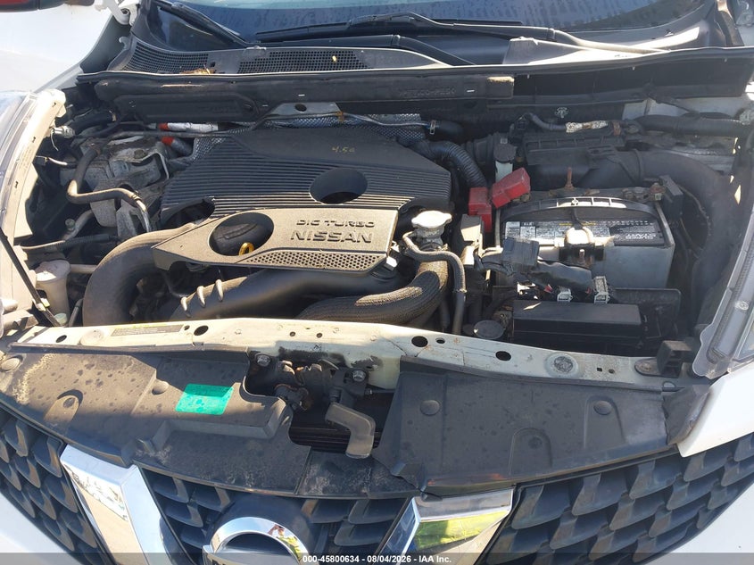 2015 NISSAN JUKE SPORT UTILITY VEHICLE 1.6L I-4 DI, DOHC, VVT, TURBO, 188HP