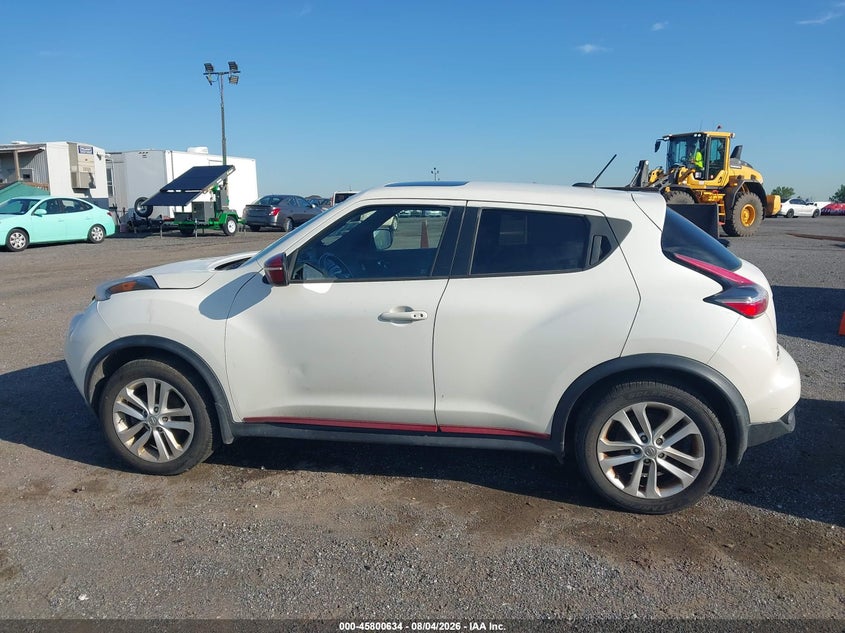 2015 NISSAN JUKE SPORT UTILITY VEHICLE 1.6L I-4 DI, DOHC, VVT, TURBO, 188HP