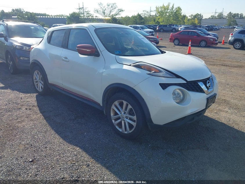 Vin: jn8af5mv6ft564804, lot: 46299465, nissan juke sv 2015 img_1