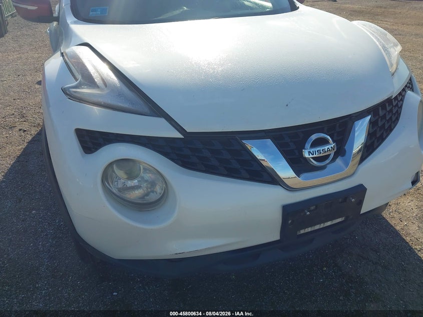 2015 NISSAN JUKE SPORT UTILITY VEHICLE 1.6L I-4 DI, DOHC, VVT, TURBO, 188HP