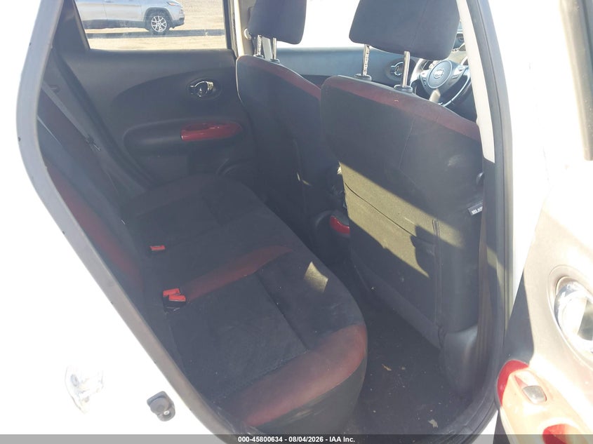 2015 NISSAN JUKE SPORT UTILITY VEHICLE 1.6L I-4 DI, DOHC, VVT, TURBO, 188HP