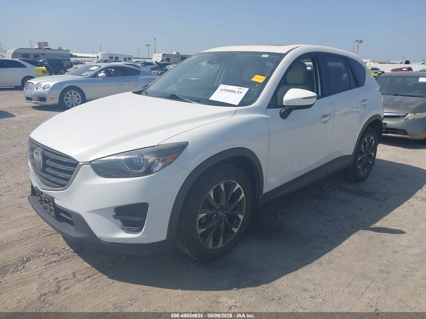 Vin: jm3ke4dy4g0854024, lot: 46299466, mazda cx-5 grand touring 20162