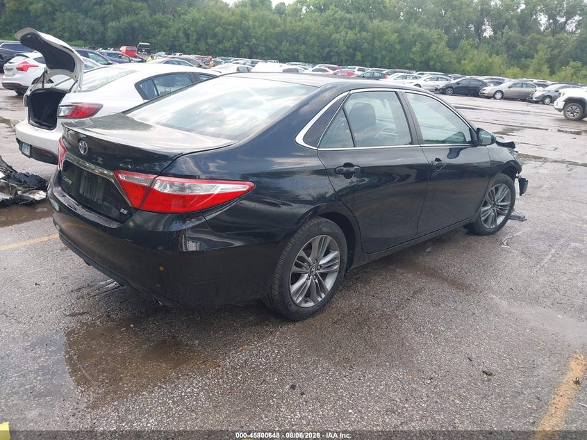 Vin: 4t1bf1fk4hu348504, lot: 46299479, toyota camry se 20174