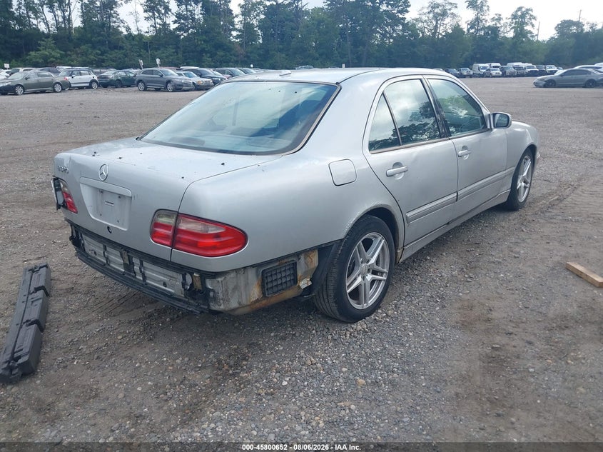 2000 MERCEDES-BENZ E-KLASSE SEDAN 3.2L V-6 , 221HP