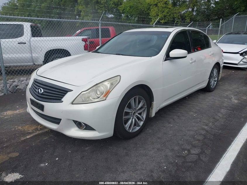 2012 INFINITI G37 auction photo 2