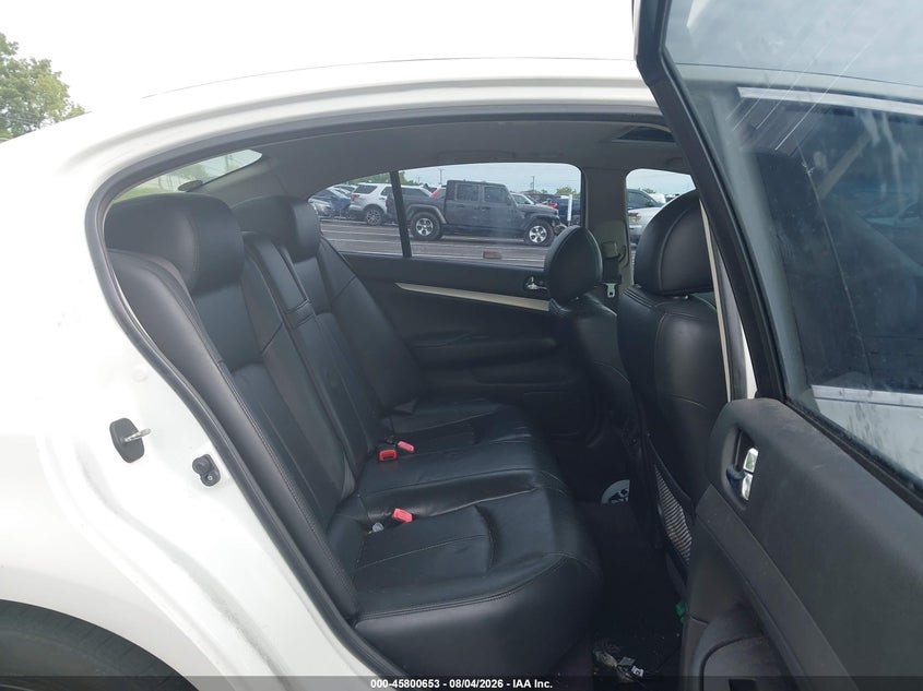 2012 INFINITI G37 auction photo 8