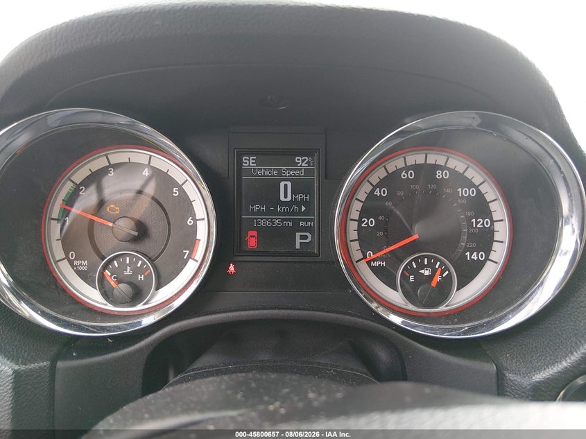 DODGE DURANGO 2011 VIN 1D4RE2GG0BC712407
