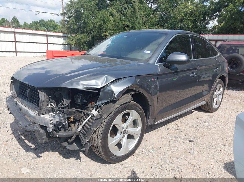 Vin: wa14aafy7p2001737, lot: 46299504, audi q5 sportback premium 45 tfsi s line quattro s tronic 20232