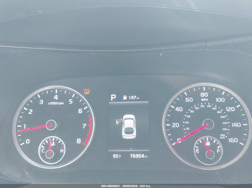 2021 KIA K5 auction photo 7