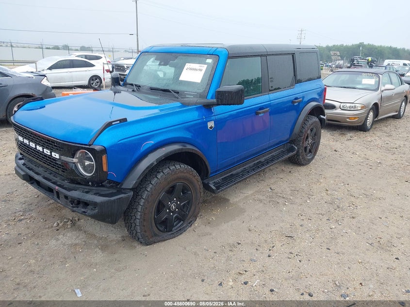 Vin: 1fmde7bhxsla74375, lot: 46299521, ford bronco big bend 20252