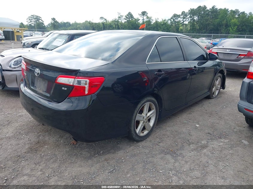 Vin: 4t1bf1fkxeu726420, lot: 46299522, toyota camry se 20144