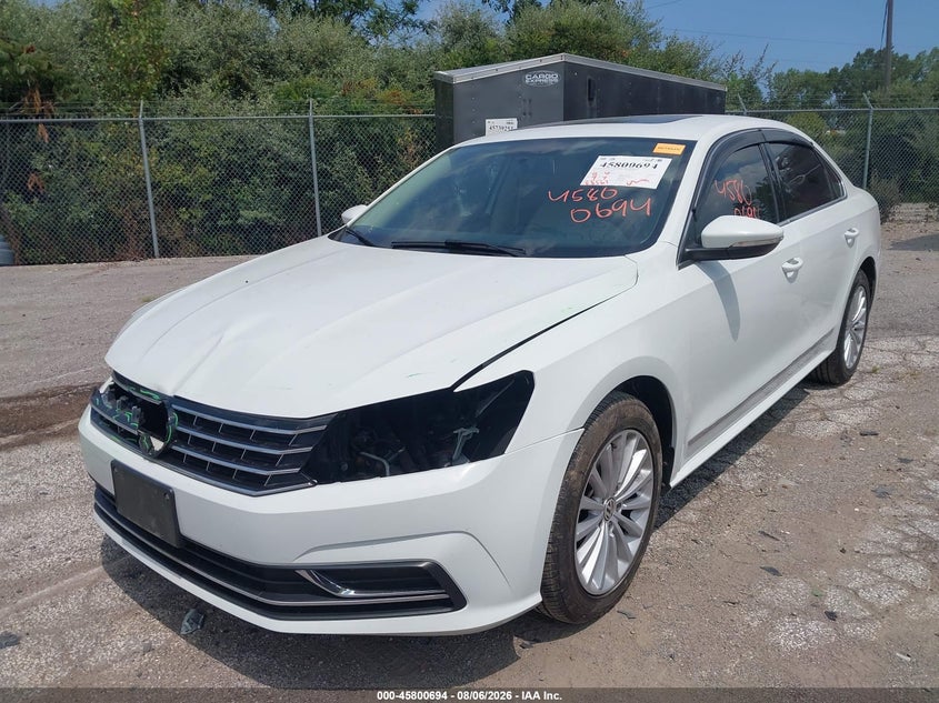 Vin: 1vwbt7a32hc063982, lot: 46299525, volkswagen passat 1.8t se 20172