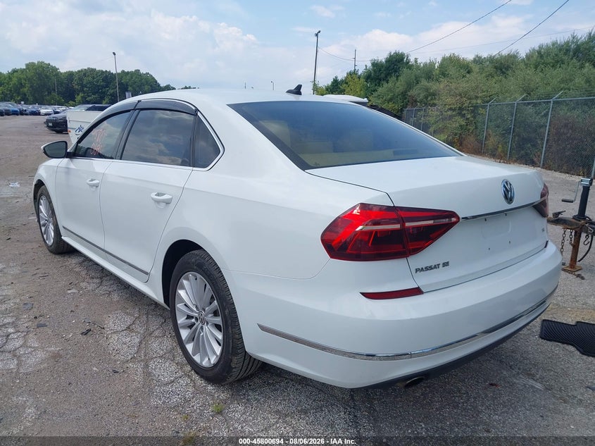 Vin: 1vwbt7a32hc063982, lot: 46299525, volkswagen passat 1.8t se 20173
