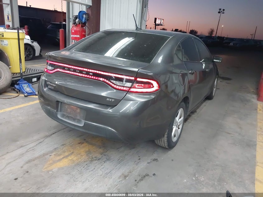 Vin: 1c3cdfbb0fd238407, lot: 46299530, dodge dart sxt 20154