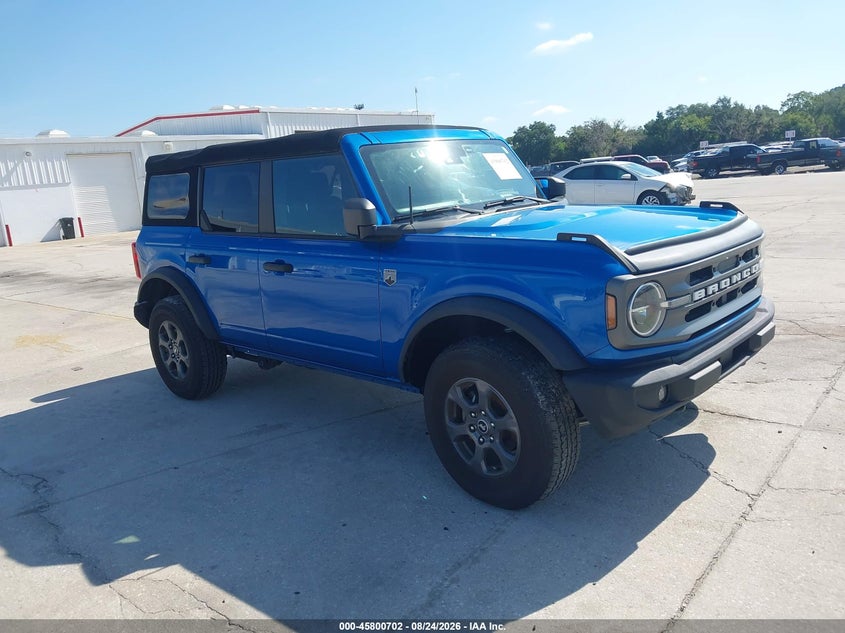 Vin: 1fmde5bh9nlb09528, lot: 46299533, ford bronco big bend 20221