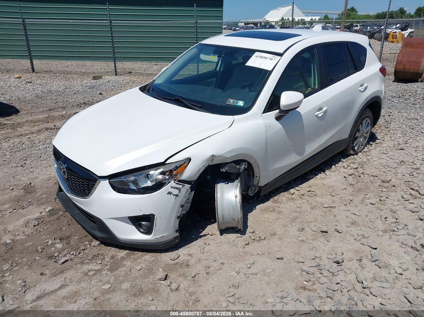 Vin: jm3ke4ce3d0119697, lot: 46299538, mazda cx-5 touring 20132
