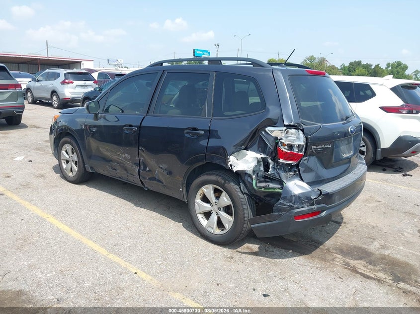 Vin: jf2sjadc6fh595660, lot: 46299561, subaru forester 2.5i premium 20153