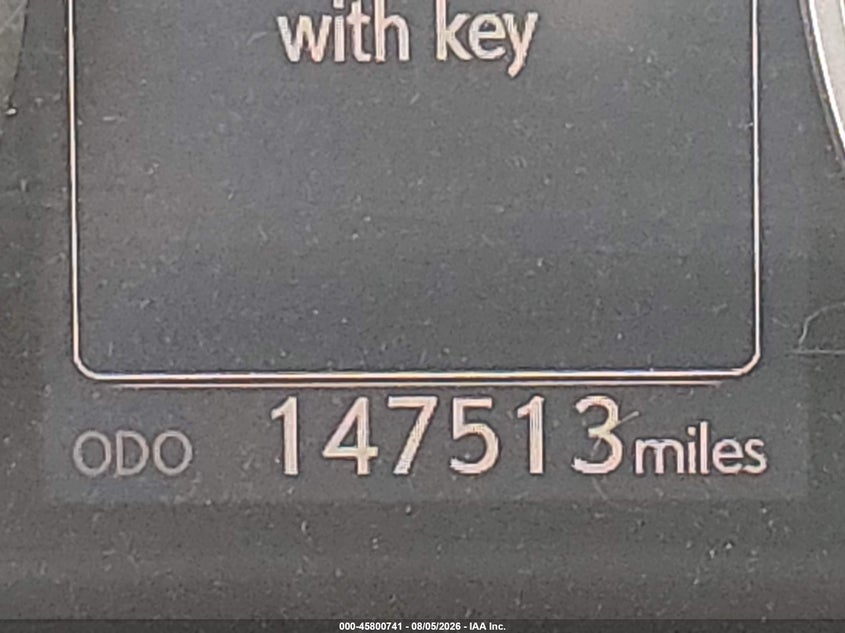LEXUS IS 250 2015 VIN JTHBF1D22F5047470