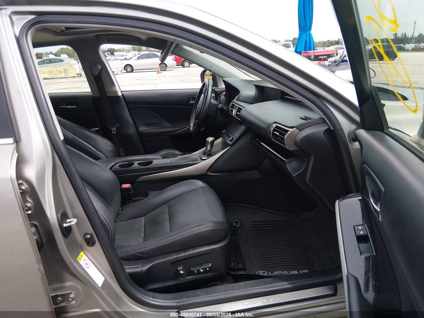 LEXUS IS 250 2015 VIN JTHBF1D22F5047470