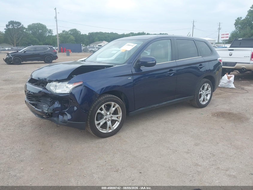 Vin: ja4jz4ax4ez005714, lot: 46299573, mitsubishi outlander gt 20142