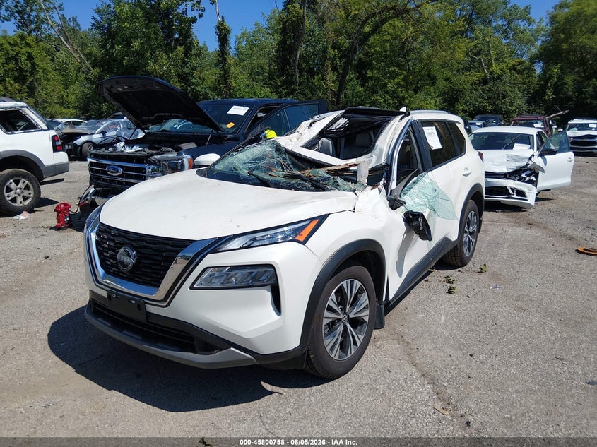 Vin: jn8bt3bb4pw492611, lot: 46299590, nissan rogue sv intelligent awd 20232