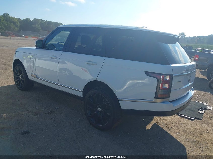 Vin: salgs2tf6fa214362, lot: 46299594, land rover range rover 5.0l v8 supercharged 20153