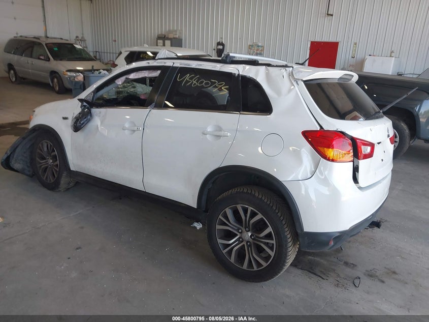 Vin: ja4ap4aw0gz028925, lot: 46299626, mitsubishi outlander sport 2.4 sel 20163