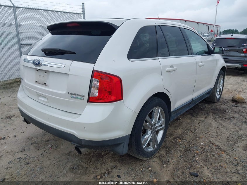 Vin: 2fmdk3k91cba58660, lot: 46299631, ford edge limited 20124