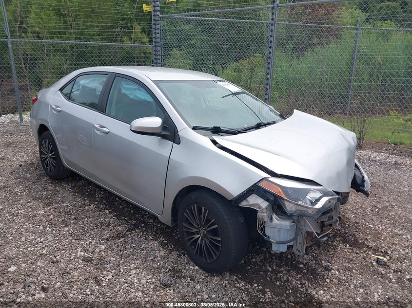 2016 TOYOTA COROLLA auction photo 1