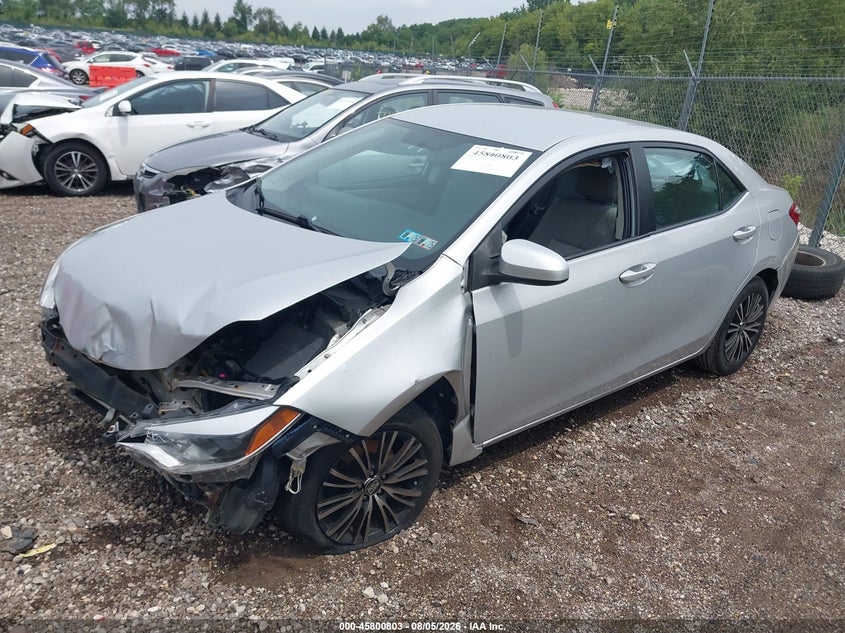 2016 TOYOTA COROLLA auction photo 2