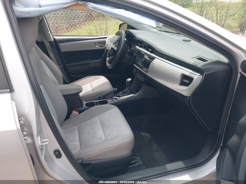 2016 TOYOTA COROLLA auction photo 5