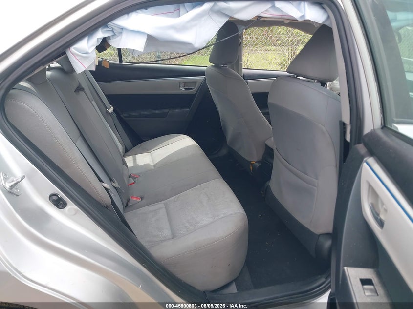 2016 TOYOTA COROLLA auction photo 8