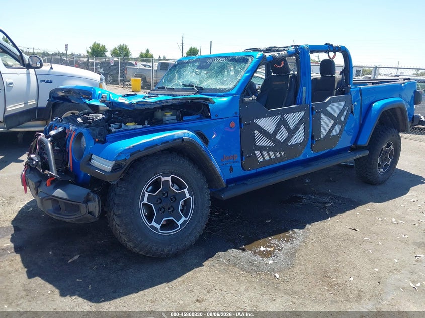 Vin: 1c6jjteg5ml529822, lot: 46299661, jeep gladiator mojave 4x4 20212