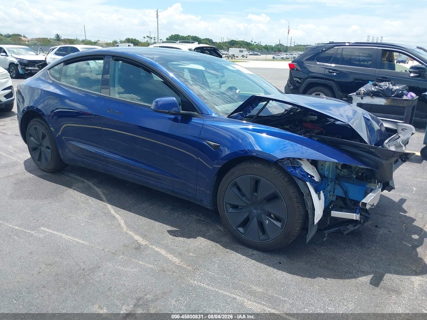 2025 TESLA MODEL 3 auction photo 1