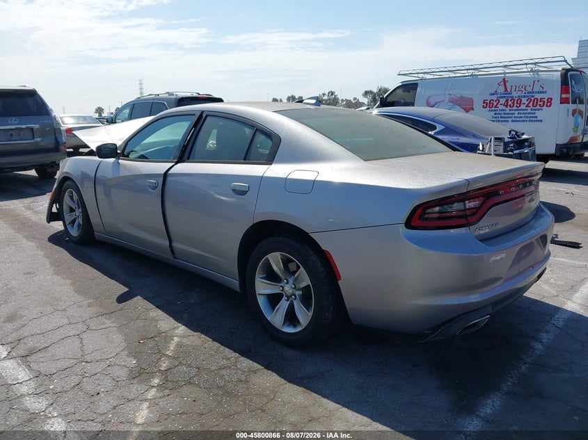 Vin: 2c3cdxhg3gh280549, lot: 46299697, dodge charger sxt 20163