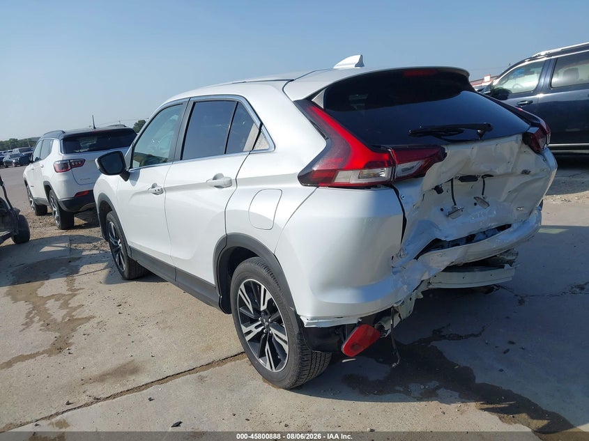 Vin: ja4atwaa3sz012299, lot: 46299719, mitsubishi eclipse cross black edition s-awc/se s-awc/sel s-awc 20253
