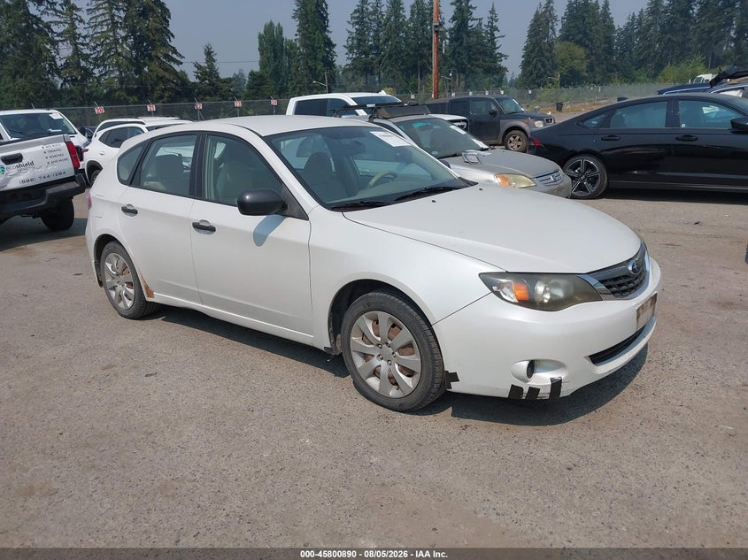 2008 SUBARU IMPREZA auction photo 1