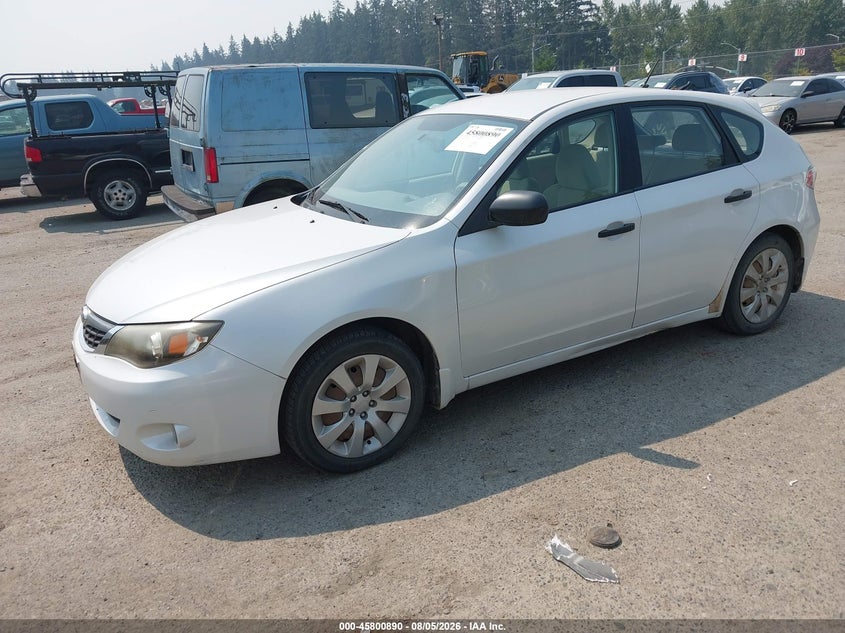 2008 SUBARU IMPREZA auction photo 2