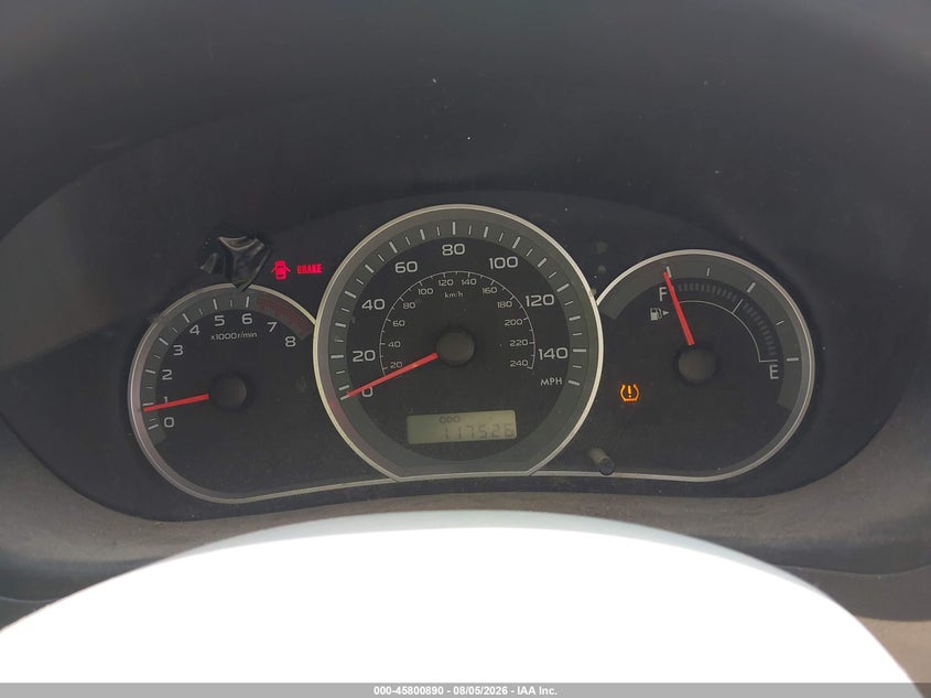 2008 SUBARU IMPREZA auction photo 7