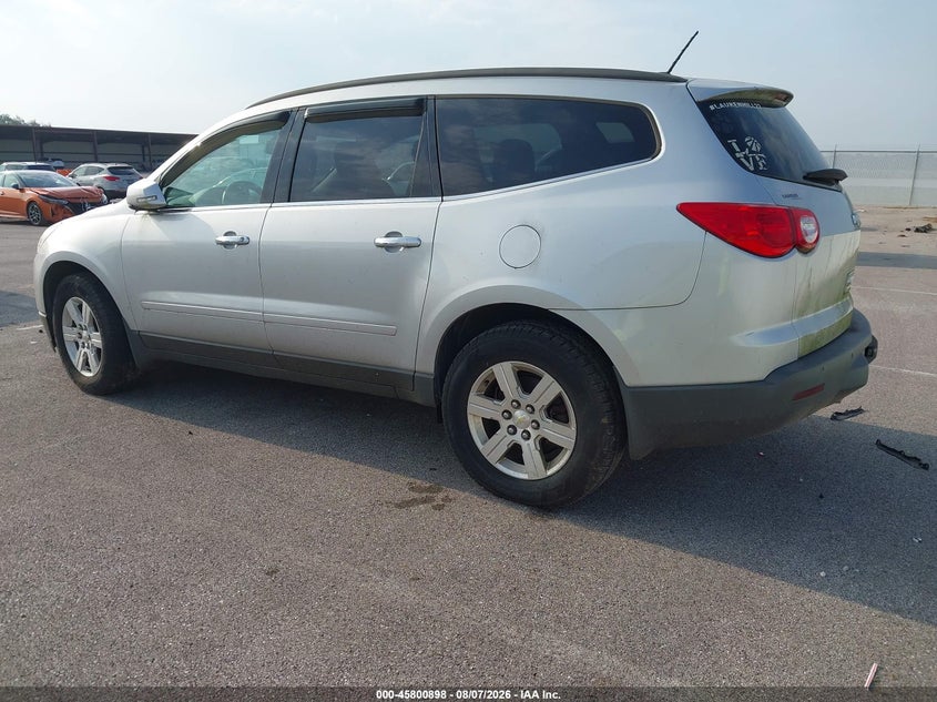 Vin: 1gnkrged8cj229499, lot: 46299729, chevrolet traverse lt w/1lt 20123