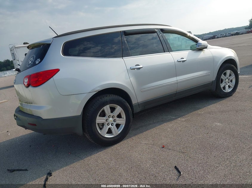 Vin: 1gnkrged8cj229499, lot: 46299729, chevrolet traverse lt w/1lt 20124