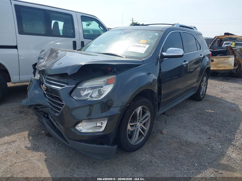 2017 Chevrolet Equinox, Front End, IAAI, VIN 2GNFLGE31H6278526 — photo 2