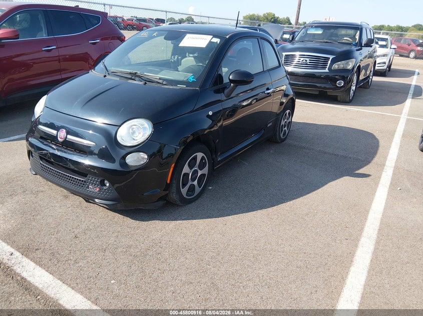 2015 FIAT 500E auction photo 2