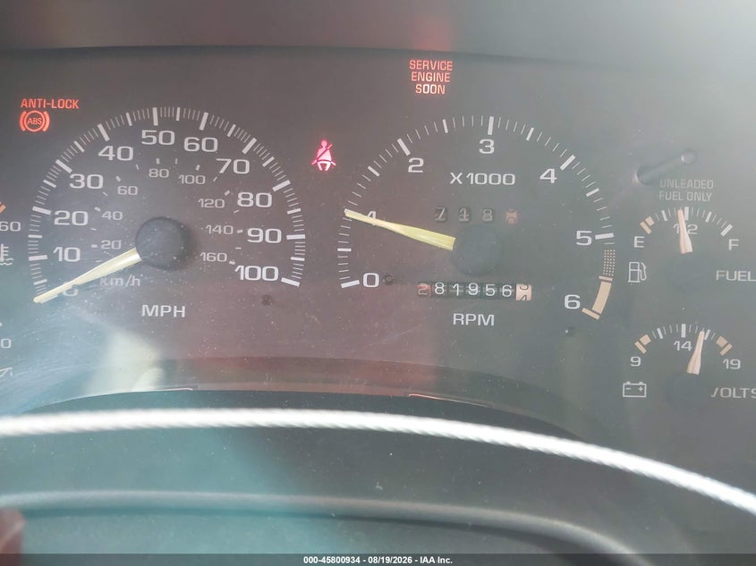 1997 CHEVROLET BLAZER auction photo 7
