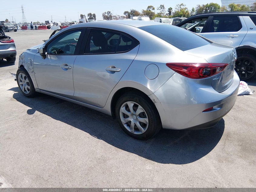 Vin: jm1bm1t76g1355772, lot: 46299768, mazda mazda3 i sport 20163