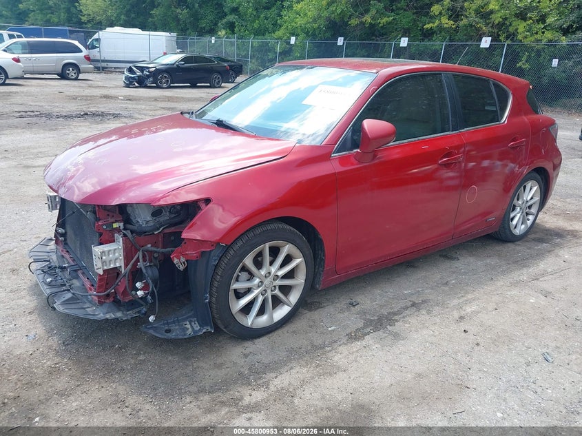 Vin: jthkd5bh1c2060423, lot: 46299784, lexus ct 200h premium 20122