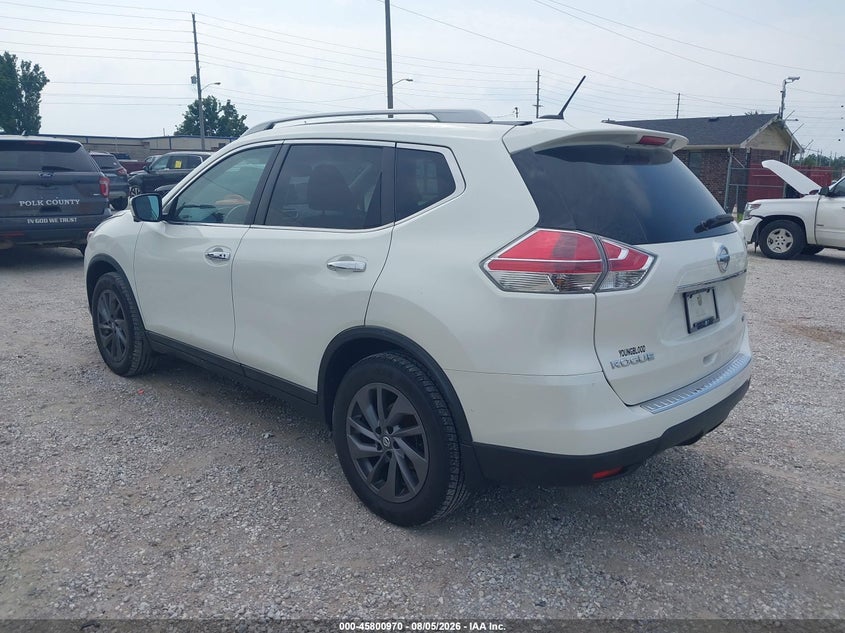 Vin: 5n1at2mv7gc920595, lot: 46299801, nissan rogue sl 20163
